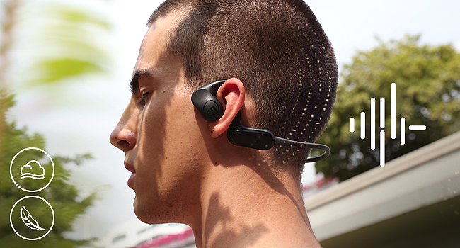  SoundPEATS RunFree Lite Air Conduction Wireless Headphones  
