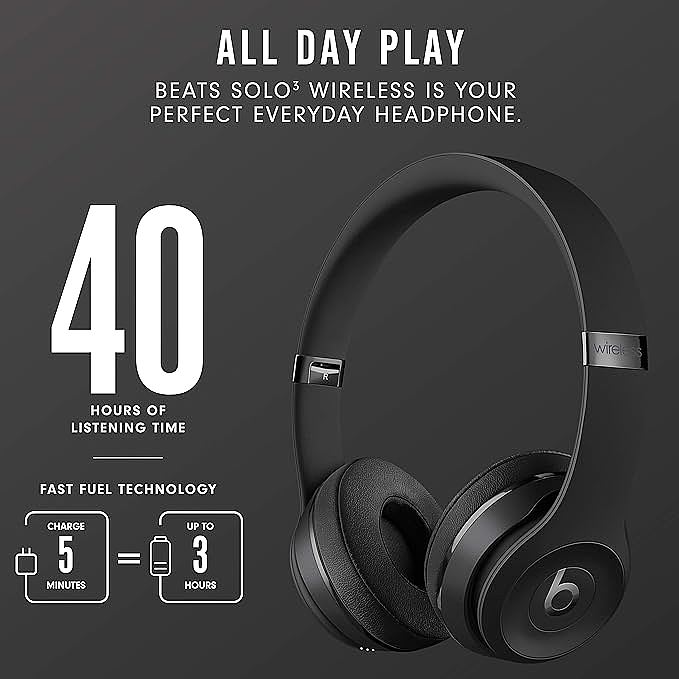  Beats Solo3 Wireless On-Ear Headphones    