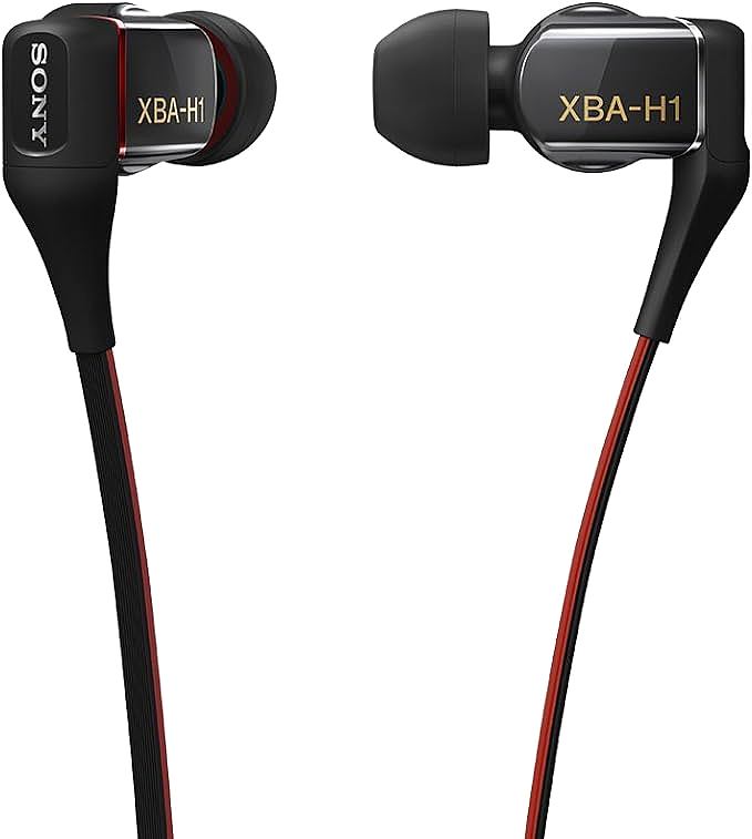  Sony XBAH1 Hybrid 2-Way Driver In-Ear Headphones 