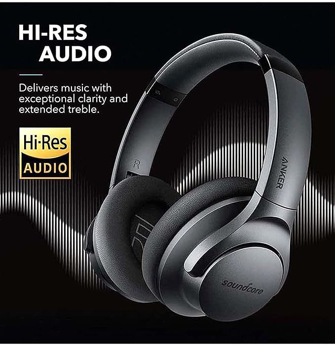  Soundcore Life Q20 Hybrid Active Noise Cancelling Headphones   