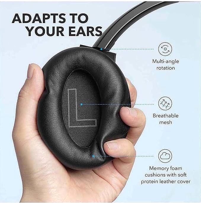  Soundcore Life Q20 Hybrid Active Noise Cancelling Headphones    