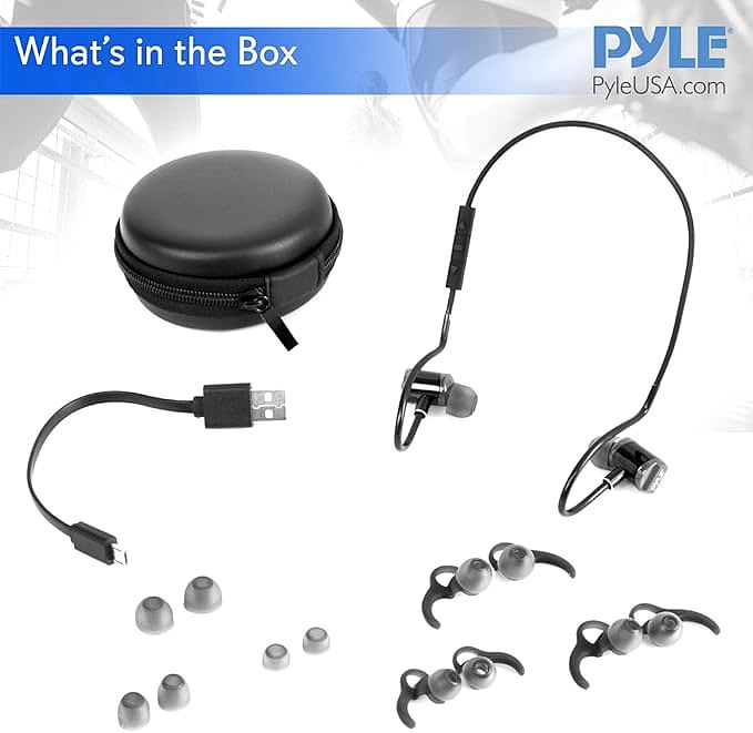  Pyle PSWPHP43 in Ear Wireless Headphones       