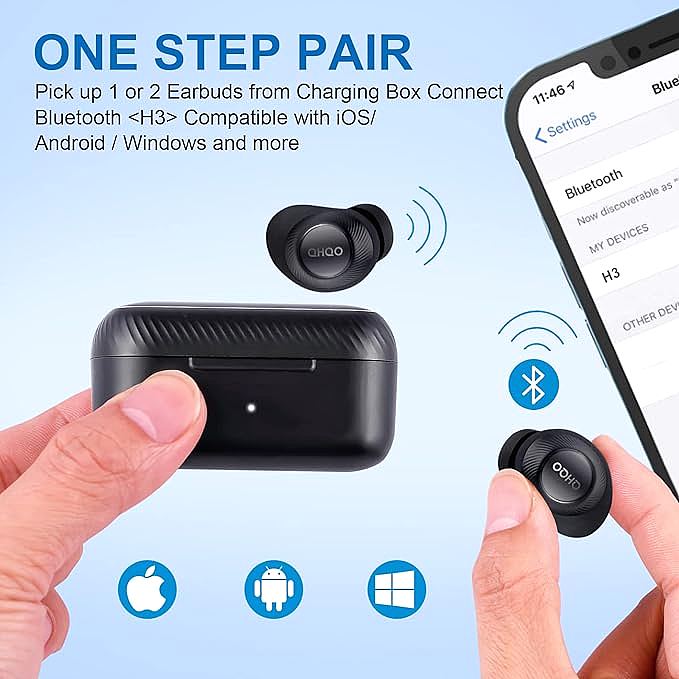 QHQO H3 Wireless Earbuds     