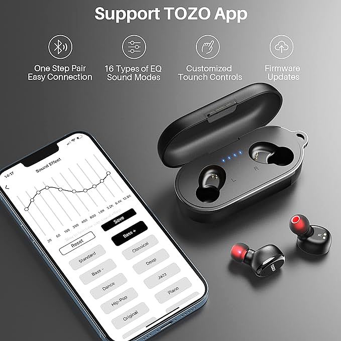  TOZO T10S Wireless Earbuds  