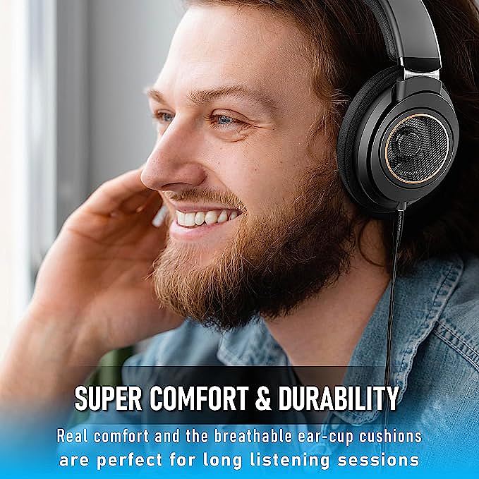  PHILIPS SHP9600 Over Ear Wired Headphones  