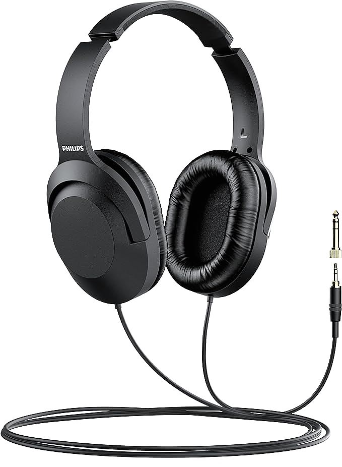  PHILIPS p2000 Over Ear Wired Stereo Headphones 