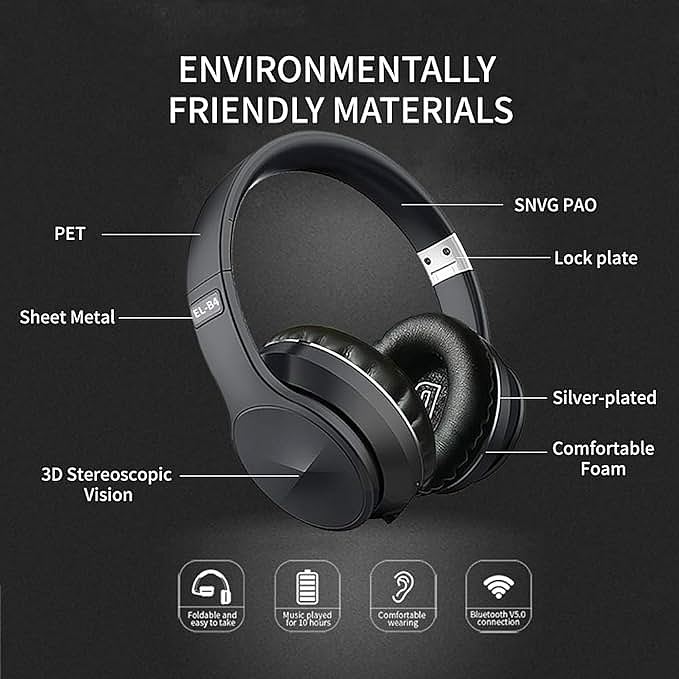  OYEALEX EL-B4 Active Noise Cancelling Over Ear Headphone    