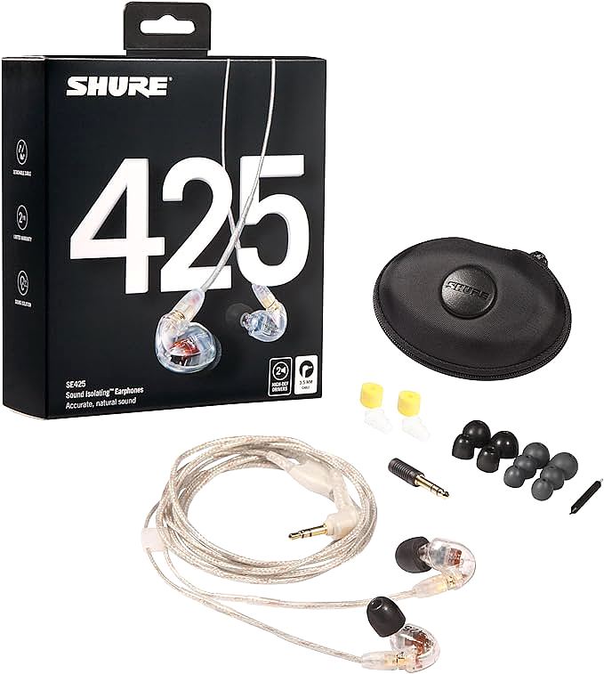 Shure SE425 PRO Wired Earbuds: A Symphony of Sound in Your Ears