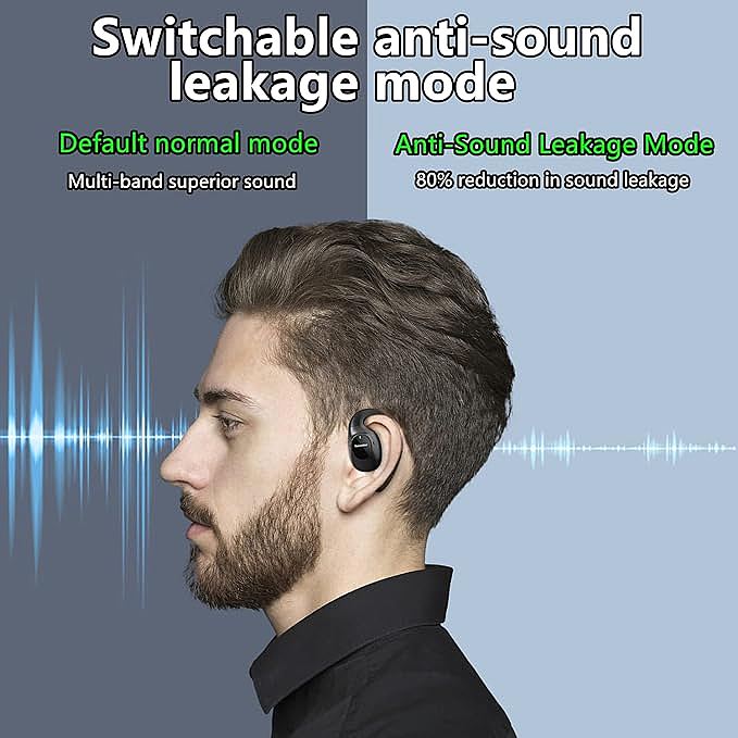  Sainellor AQ-01 Open Ear Air Conduction Headphones  