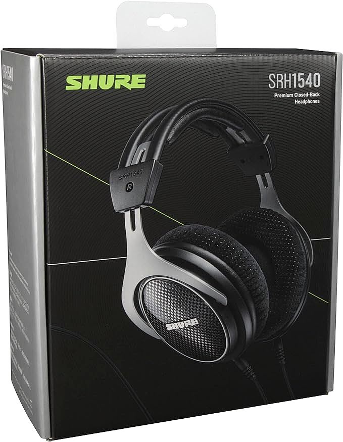  Shure SRH1540 Premium Closed-Back Headphones     