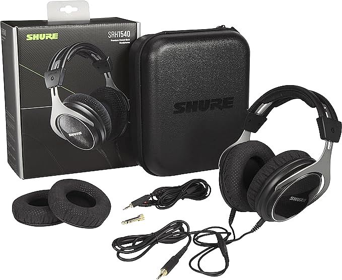  Shure SRH1540 Premium Closed-Back Headphones   