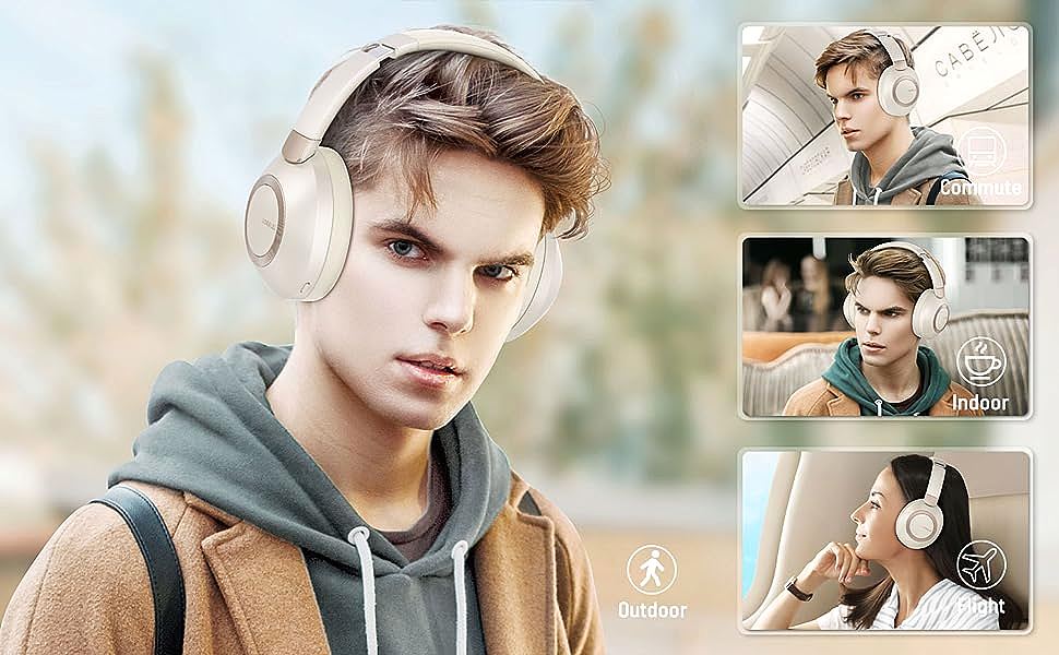  LORELEI B-C6 Wireless Over Ear Headphones 