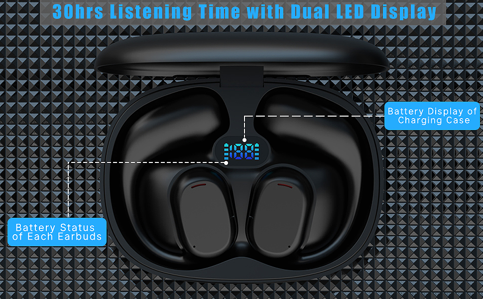  Musqua BT15 Open Ear Headphones  