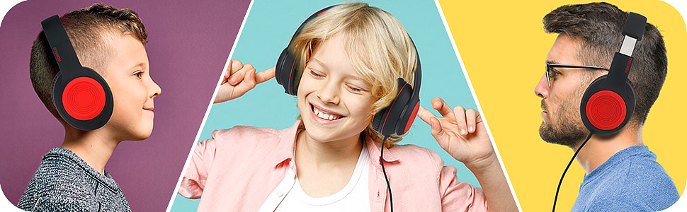  RORSOU K9 Kids Headphones   