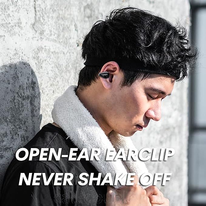  Loluka Open Ear Bone Conduction Earbuds   