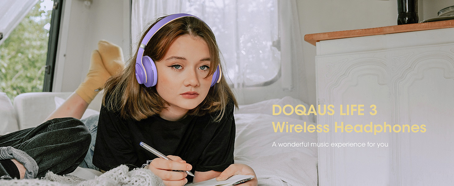  DOQAUS Life 3 Wireless Headphones 