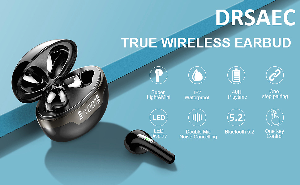  Drsaec J97 Wireless Earbuds 