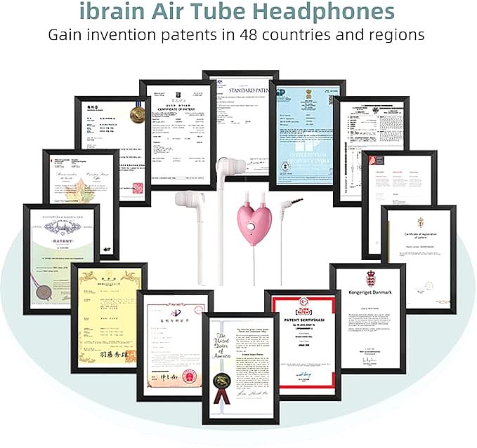  iBrain Air Tube Headphones   