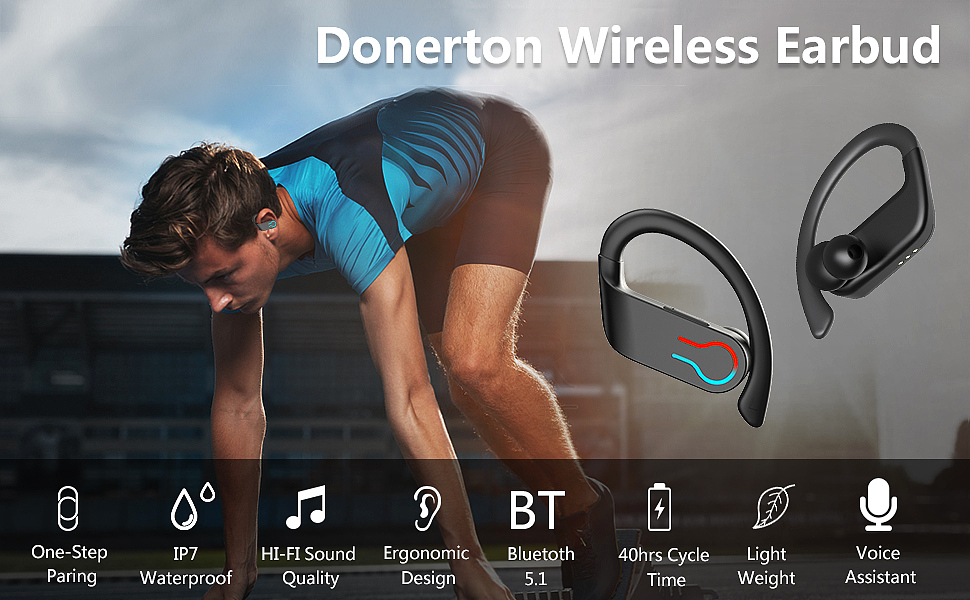  Donerton Q20 Pro Wireless Earbuds 
