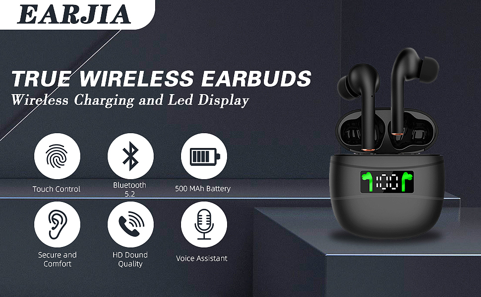  EARJIA J3PRO True Wireless Earbuds 