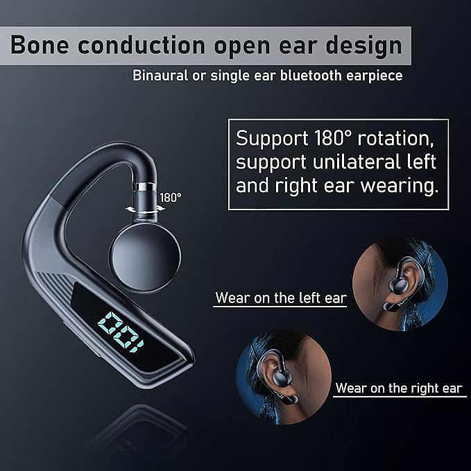  Mosonnytee V18 Bone Conduction Headphones     