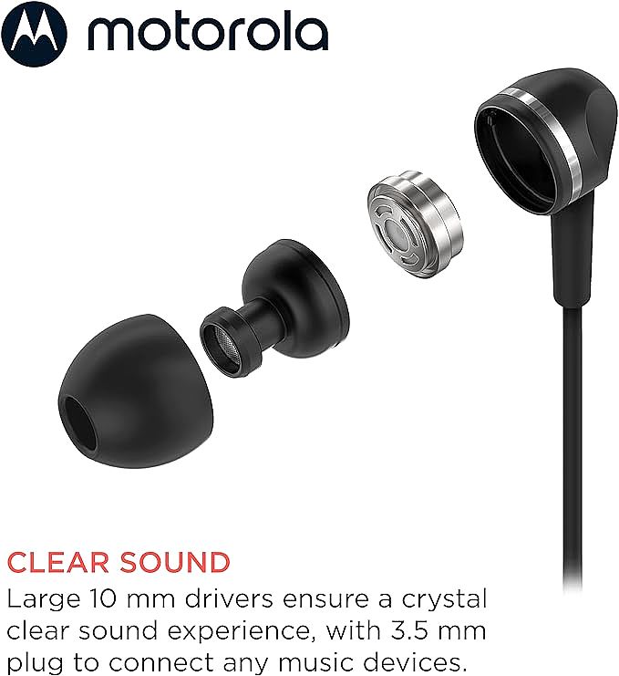  Motorola 105 Wired Earbuds   