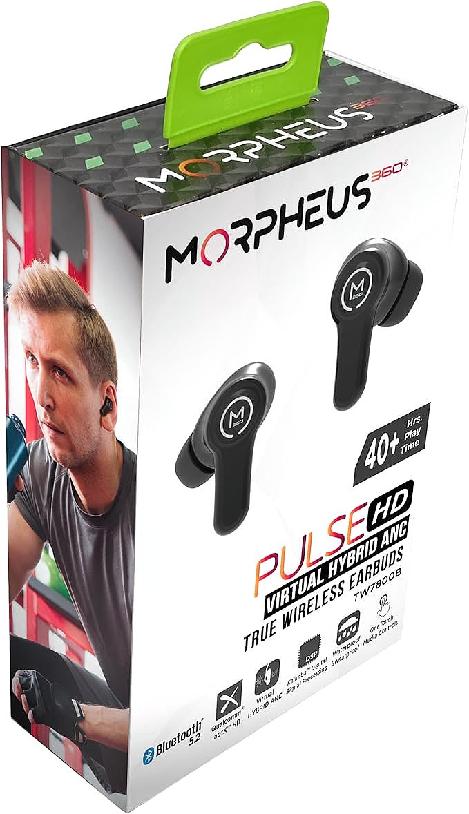  Morpheus 360 TW7800B Pulse HD Wireless Earbuds     