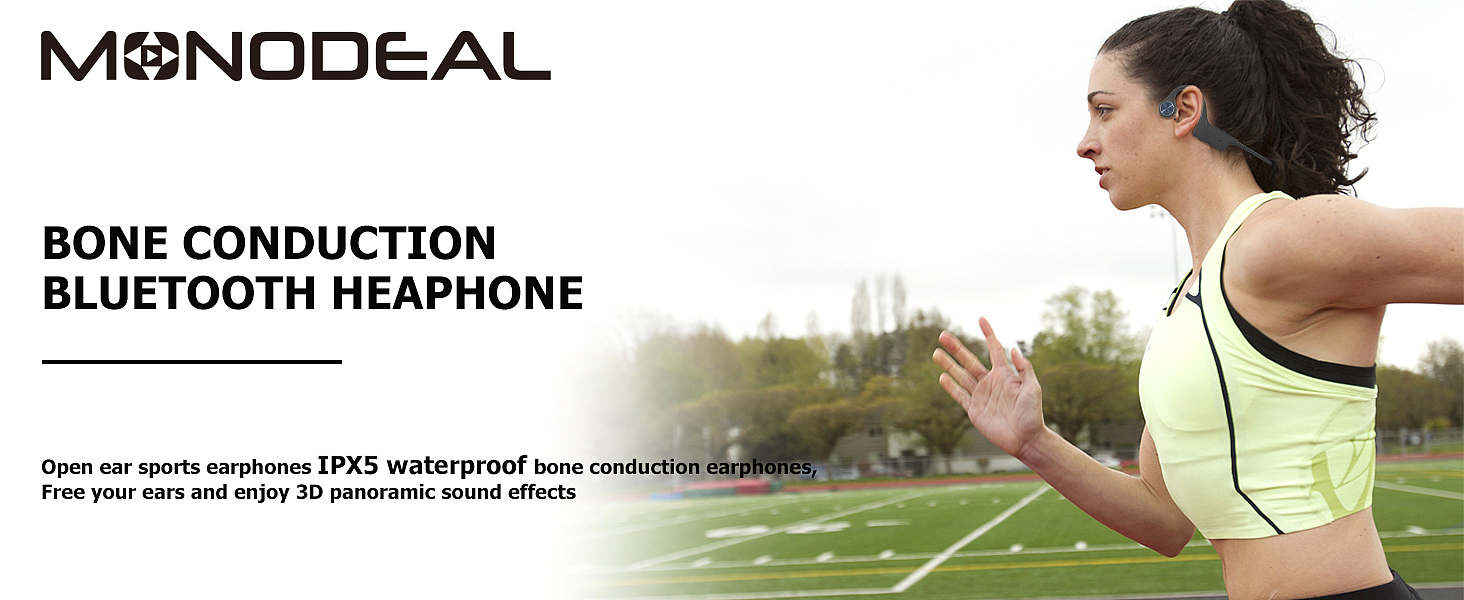  MONODEAL DG06 Bone Conduction Headphones 