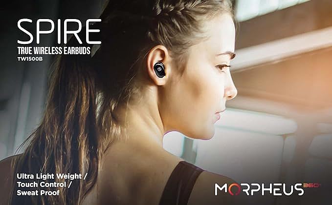  Morpheus 360 TW1500 Spire True Wireless Earbuds 