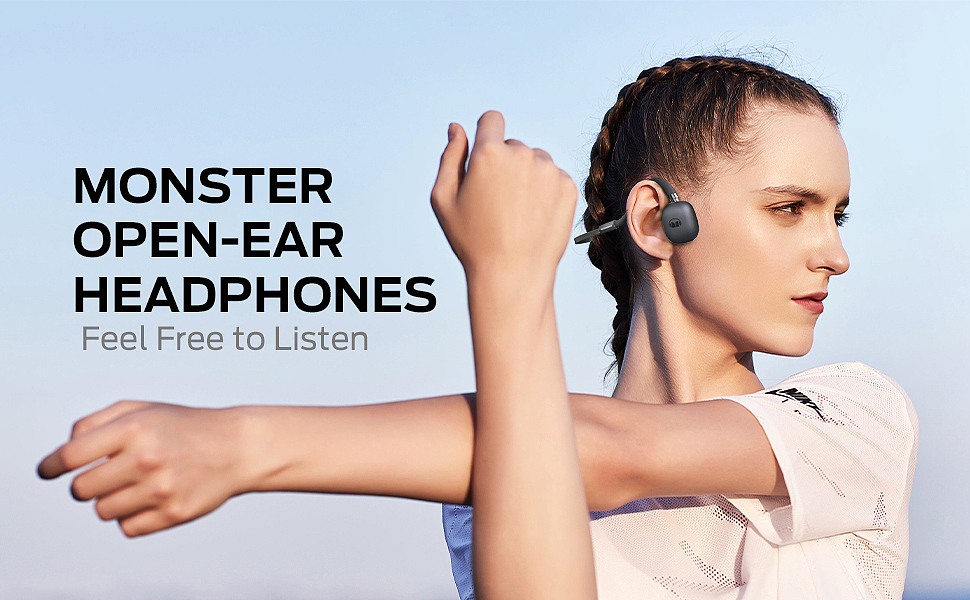  Monster Open Ear Wireless Headphones 