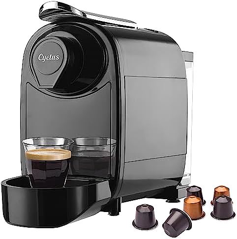 CYETUS TC01 Single Serve Coffee Maker: A Compact and Convenient Mini Espresso Machine