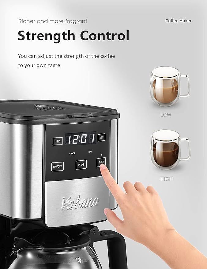  Yabano CM6872 Programmable Coffee Maker   