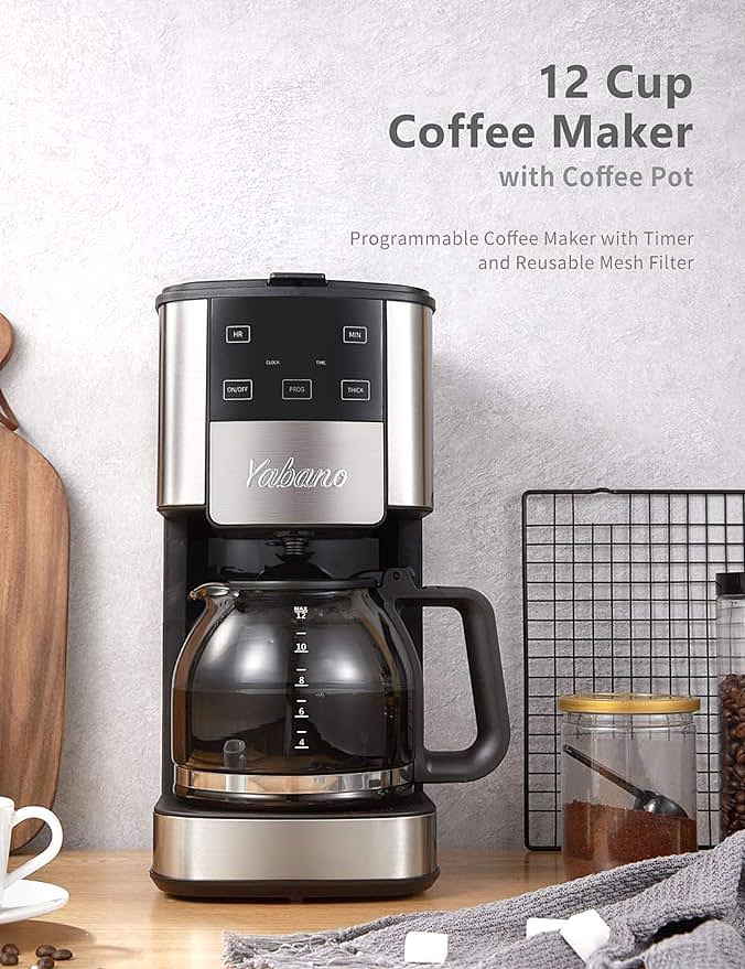  Yabano CM6872 Programmable Coffee Maker  