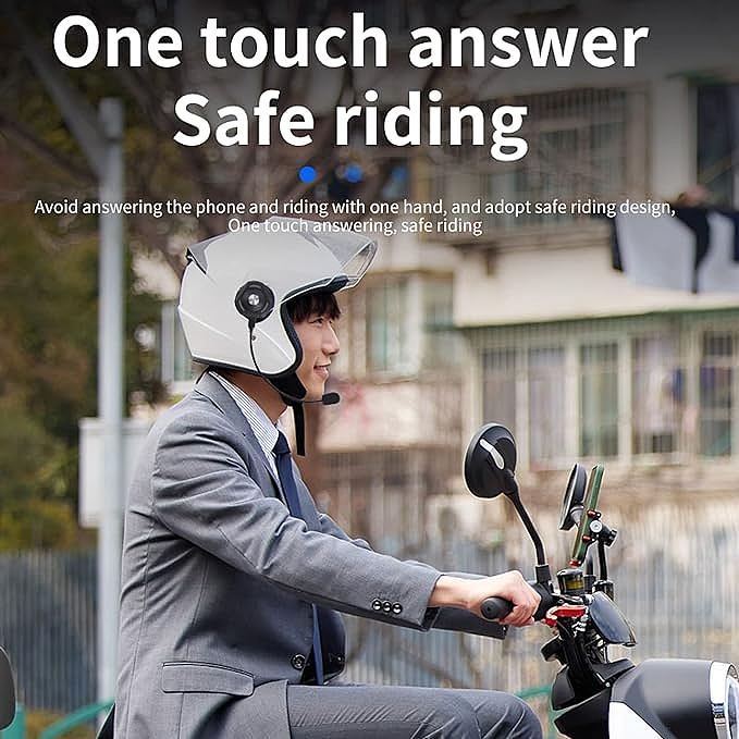  mucro H2R Motorcycle Helmet Wireless Headset     