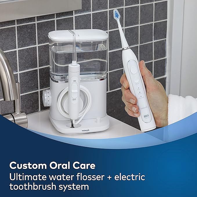  Waterpik CC-01 Complete Care 9.0 Sonic Electric Toothbrush   