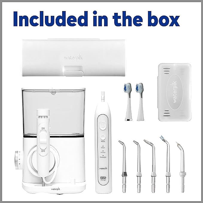  Waterpik CC-01 Complete Care 9.0 Sonic Electric Toothbrush     