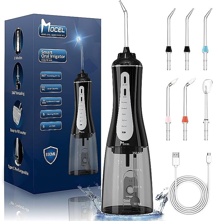 MOCEL Power Dental Flosser - For Deep Cleaning and Healthy Gums