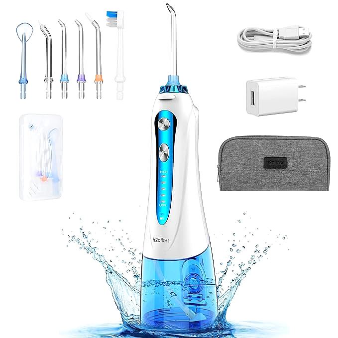 H2ofloss HF-9P Water Dental Flosser: A Portable Oral Irrigator For Cleaner Teeth On The Go