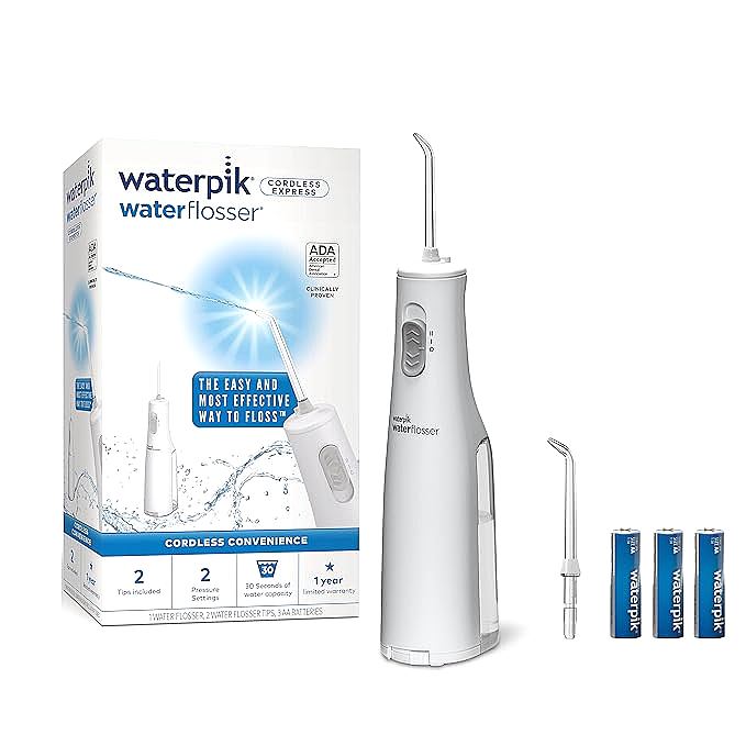 Waterpik WF-02 Cordless Water Flosser: The Perfect Travel Companion for Cleaner Teeth