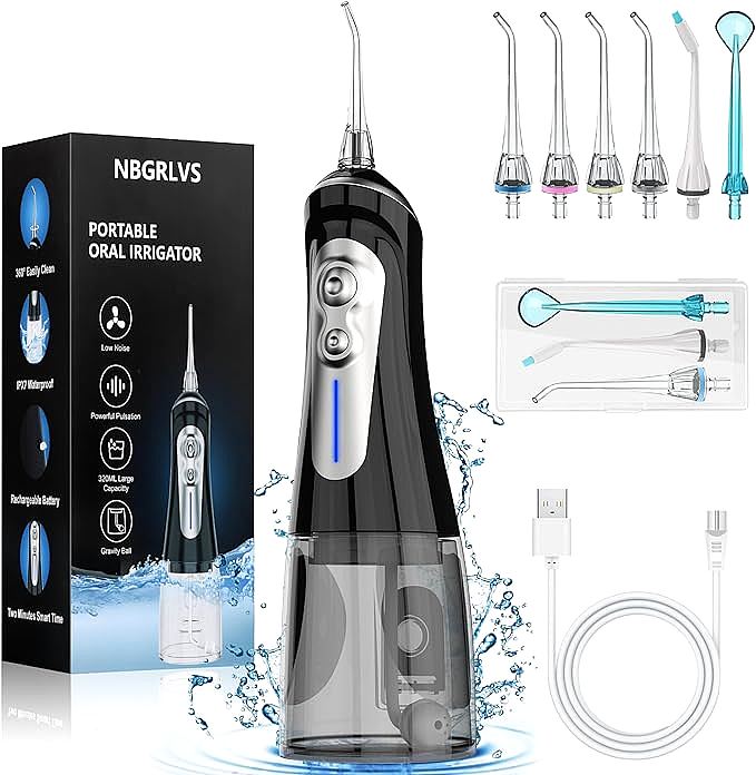 NBGRLVS V22 Cordless Water Dental Flosser: A Must-Have for Fresh Breath and Healthy Gums