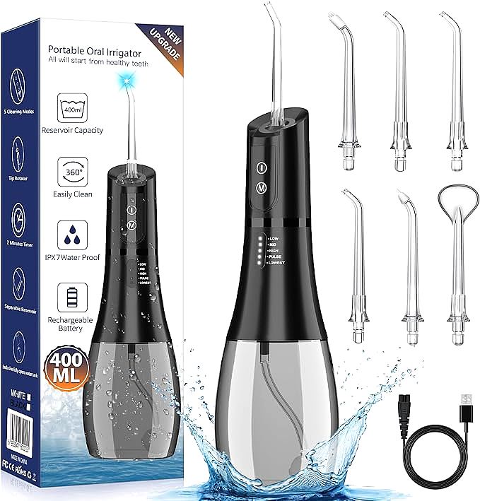Vinmall 178B Water Dental Flosser: A Super Portable and Effective Oral Irrigator