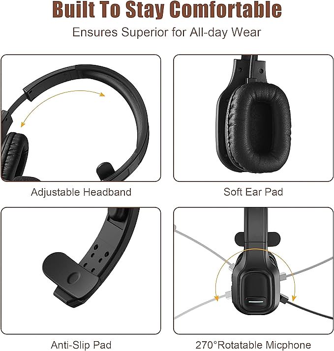  COMEXION BH-M100 Trucker Wireless Headset  