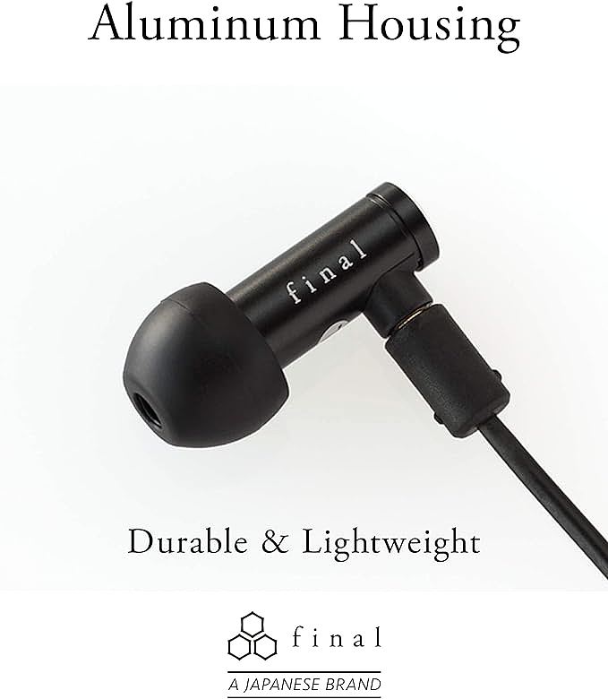  Final E4000 High Resolution Sound Isolating In-Ear Headphones   