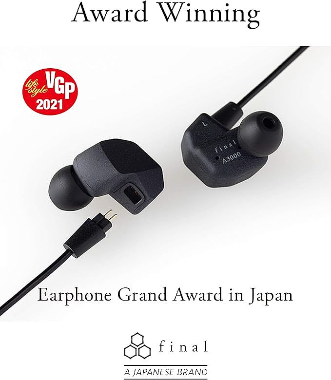  Final A3000 in-Ear Wired Earphones 