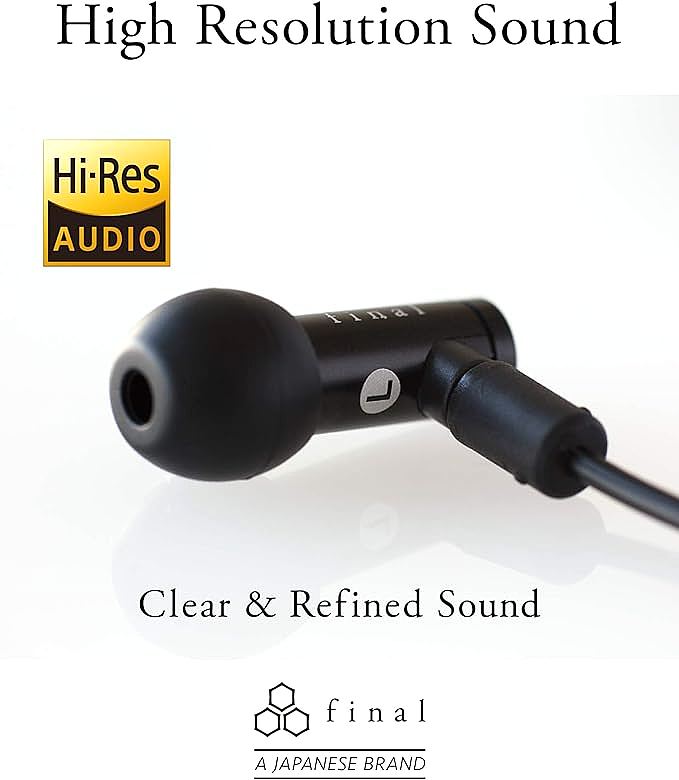  Final E4000 High Resolution Sound Isolating In-Ear Headphones 