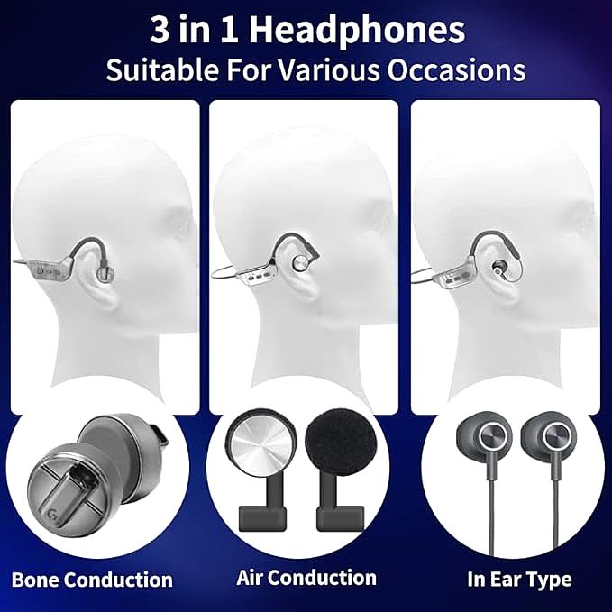  Ruirtarci K9-PRO 3-in-1 Bone Conduction Headphones  
