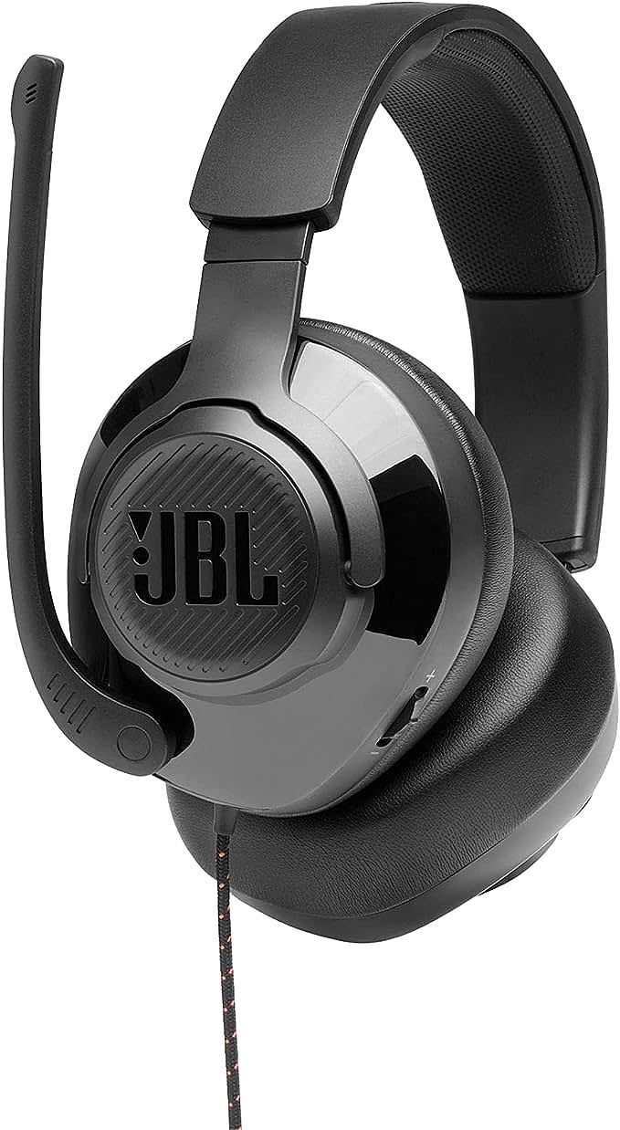  JBL Quantum 200 Wired Over-Ear Gaming Headphones  