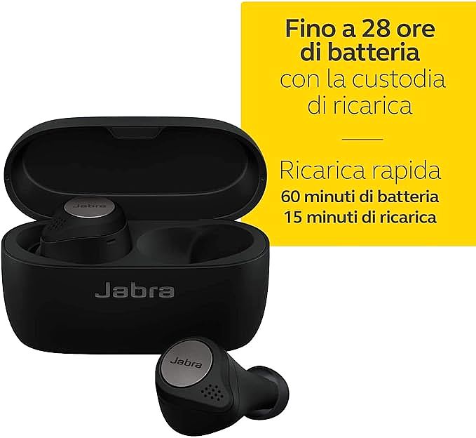  Jabra Elite Active 75t True Wireless Earbuds  