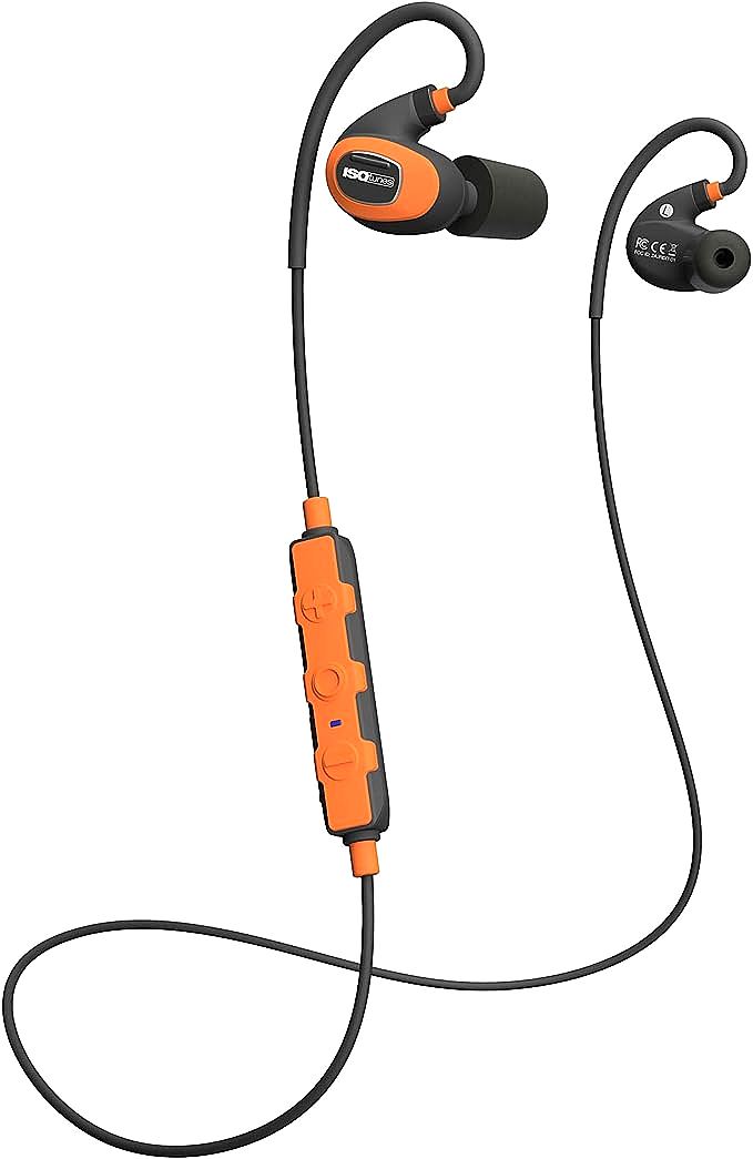 ISOtunes PRO 2.0 Bluetooth Earplug Headphones  - The Ultimate Noise Isolating Bluetooth Earbuds for Clear Audio Anywhere