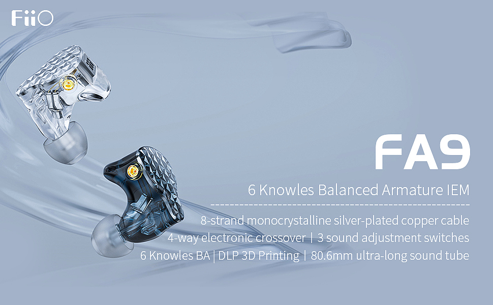  FiiO FA9 Wired In-Ear Headphones  